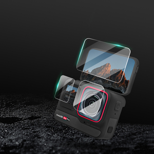 Pellicola temperata per Insta360 Ace Pro lente protettiva in vetro pellicola a prova <span class=keywords><strong>di</strong></span> esplosione accessori per fotocamera d'<span class=keywords><strong>azione</strong></span> per Insta360 Ace - Product Image 2