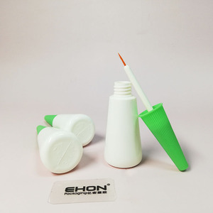 Conical Empty Eyeliner & Mascara Tube Custom Color Plastic Cosmetic <b>Bottle</b> with <b>Brush</b> ABS Eyelash Container Makeup Packaging - Product Image 3