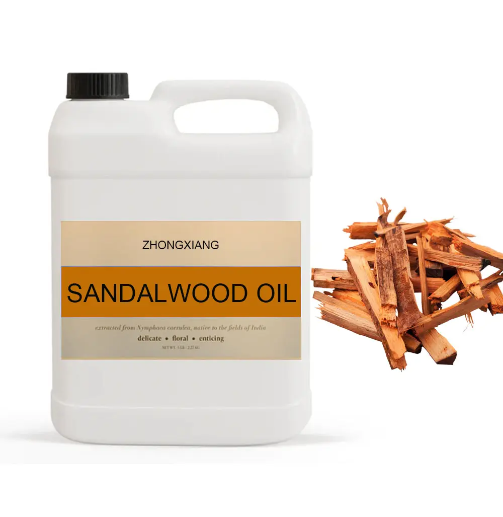 Huile essentielle de bois de santal indien 100% huile de parfum naturelle organique pure huile de bois de santal en gros