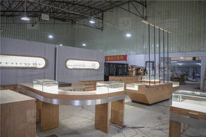 Vetrina creativa in legno per orologio da polso espositore da banco Design Fashion Glass <span class=keywords><strong>Watch</strong></span> Store vetrina per orologio da polso - Product Image 5