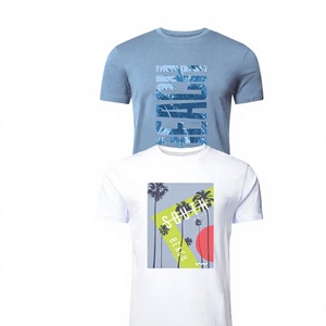 Camiseta Deportiva de Manga Larga para Hombre, 100% Algodón, Teñida con Hilo, Impresión Digital, 260g, Diseño Liso - Product Image 1