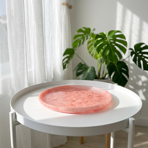 High Quality Luxury White Swirl Resin Plates Premium Polished Tableware <b>Marble</b> Pattern Bowl Homeware <b>Dinnerware</b> <b>Set</b> Resin - Product Image 1