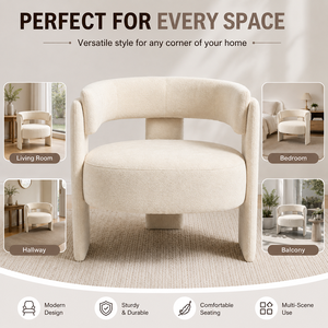 Großhandel Barhocker mit 24 Zoll Sitzhöhe, Gepolsterte Beige Kücheninsel-Stühle, Barhocker für Kücheninseln - Product Image 3