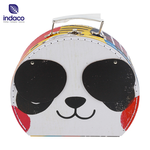 Wholesale <b>Cardboard</b> Suitcases <b>for</b> Kids Children Sustainable Clothing Packaging with Handle - Product Image 3