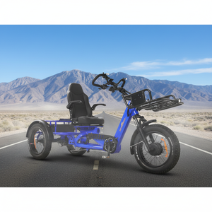 Tricycle électrique Sobowo Destroyer certifié UE, 1750W 60Ah, homologué CE, vélo électrique à 3 roues pour le marché UE - Product Image 1
