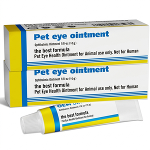 Crema y Ungüento para el Cuidado <span class=keywords><strong>de</strong></span> los Ojos <span class=keywords><strong>de</strong></span> Mascotas para Perros, Gatos, Ganado, Ovejas, Caballos, Aves, Cachorros y Gatitos - Aplicación Tópica Suave <span class=keywords><strong>de</strong></span> Uso Diario en Tubo - Product Image 1