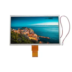 2024 OEM ODM maßgeschneidert angepasst 10,1 zoll 1024 x 600 pixel TFT-LCD-BILD SCHICHTSCHIEFT mit RTP CTP-Touch Panel für industrielle Steuerung