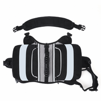 Sacoches de luxe imperméables en tissu Oxford pour chien, pour siège avant de voiture, lit de voyage pour chien et nid pour animaux de compagnie pour usage extérieur