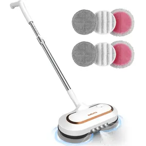 Customization Electric Cordless Spin Mop low noise 65db wet dry dry mopping electric floor mop multi-porpose floor cleaning