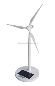 Mini-éolienne ALLRUN en ABS et aluminium, également connue sous le nom de MINI SOLAR WINDMILL, produit solaire pour cadeaux - Product Image 6