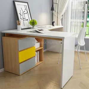 Домашний офисный стол L-образный угловой стол учебный компьютерный стол ученический стол