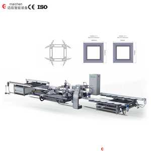 Línea de Producción CNC de Cuatro Cabezas para Unión de Esquinas, Rodamiento de Motor de Alta Rigidez para Perfiles de Ventanas y Puertas de PVC y Aluminio de Varios Tipos - Product Image 1