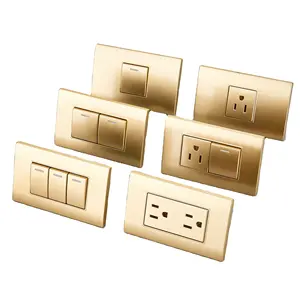 AK SERIES Wildely use PC and Phosphorus Copper material Electric Wall Switch for universal use