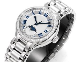 Relojes de Fase Lunar Plateados de Diseño Mecánico de Alta Calidad y Gran Venta - Product Image 5