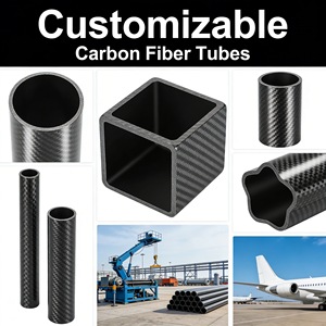 Fabricant de tubes en fibre de carbone twill 3K SHENYU, tube en fibre de carbone sur mesure pour drone/robot - Product Image 6