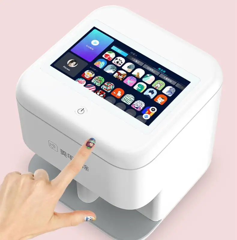 Stampante mobile per nail art digitale, macchina 3D, WiFi, USB, stampa veloce, fai da te
