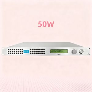 FM-передатчик 50 Вт, 100-240 В, для радиовещания/школьной связи/коммуникаций в горнодобывающей промышленности, низкий уровень шума, вход <span class=keywords><strong>SCA</strong></span>/RDS, управление поворотной ручкой - Product Image 1