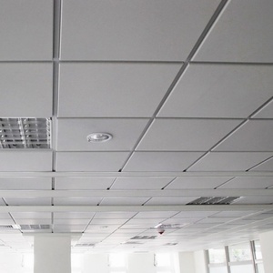 Plaques de <span class=keywords><strong>plafond</strong></span> suspendues en aluminium décoratives, imperméables et artistiques, 600x600, à clipser, pour centre commercial - Product Image 3