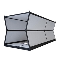 CGCH – maison Portable à deux niveaux, conteneur pliable, pliable, Standard australien, petite maison Portable, 20 pieds