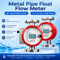 Débitmètre rotamètre industriel intelligent en acier inoxydable pour transmission à distance, équipement de traitement de l'eau, haute pression