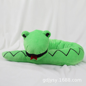 Chất Lượng Tốt jinyang Bán Mở Động Vật Tay Con Rối Dài Búp Bê Miệng Có Thể Di Chuyển Trẻ Em Ventriloquism Sang Trọng Con Rắn Đồ Chơi - Product Image 4