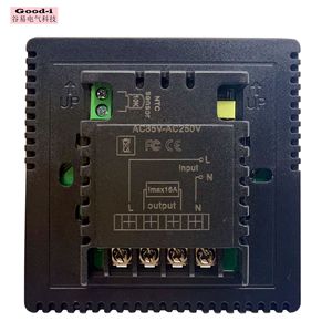 Thermostat de chauffage au sol intelligent à double contrôle de température, affichage numérique, compatible WIFI, télécommande via les systèmes de CVC domestiques - Product Image 1