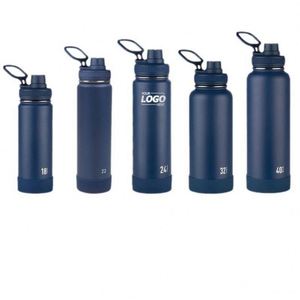 Botella de Agua de Acero Inoxidable con Aislamiento al Vacío de 32 oz, con Tapa de Boquilla, Regalo de Botella Personalizada de Primera Calidad - Product Image 1