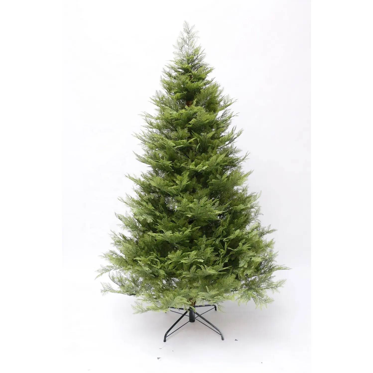 Unique high class artificial handmade fire-proof PE Christmas tree factory directly sale New Year christmas decoration