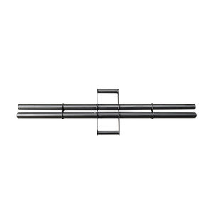 Barre d'haltères lestée MS6099A en acier pour entraînement de force explosive et d'endurance, 7,5 kg, 1,45 m, pour la musculation et le <span class=keywords><strong>fitness</strong></span> - Product Image 1