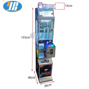 Máquina de grúa de garras para premios Mega Mini Doll YIRUN, equipo de juego a monedas personalizado para <span class=keywords><strong>alquiler</strong></span> con aceptador de billetes - Product Image 5
