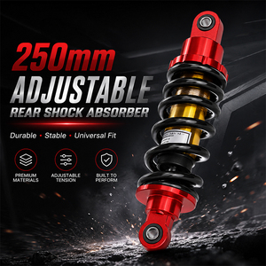 Amortisseur arrière réglable pour moto 250 mm, suspension pour ATV Apollo Stomp 50cc 70cc 90cc 110cc <span class=keywords><strong>125cc</strong></span> 150cc SSR125 CRF50 - Product Image 1