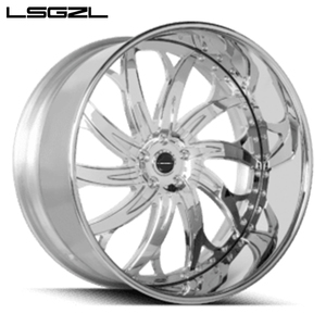 Rueda Forjada NJQS Personalizada de 15-26 Pulgadas para Auto Deportivo Mercedes y Camioneta con 5x114.3 5x130 6x139.7 - Product Image 4