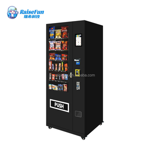 スマートスナックドリンクコンボ自動タッチスクリーンカードリーダーコインビルアクセプター屋外大容量 - Product Image 3