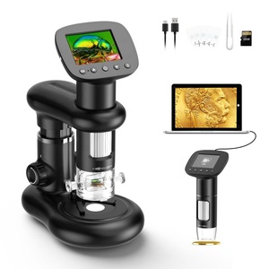 Microlong CM3 Digital for Mobile Repair 1000X Magnification 2 Inch 1080P Video Inspection Camera With 8 LED Lights CM3 <b>Microscop</b> - Product Image 4