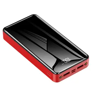 Dual input output 30000mAh large capacity power bank long-lasting battery life durable Power charging