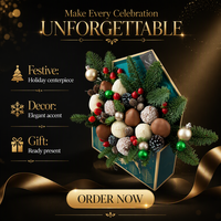 Boîte cadeau de luxe portable en papier rigide en forme d'enveloppe de Noël personnalisée, imprimé renne, pour chocolats, fleurs, bouquets de fraises