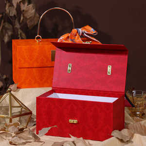 Sản xuất vật liệu tái chế tùy chỉnh ppaerboard Hộp quà tặng sang trọng có tay cầm cho hộp đóng gói quà tặng ngày Valentine của mẹ - Product Image 4