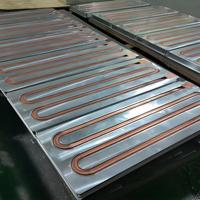 Plaque de refroidissement en cuivre et aluminium usinée CNC sur mesure haute puissance, module Peltier, plaque refroidie par eau pour véhicules à énergie nouvelle