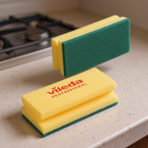 Spugna Professionale Vileda Verde 101.404, Tampone per Pulizia di Cucina e Bagno - Product Image 3