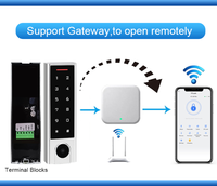 Lecteur de contrôle d'accès autonome TTLock avec code QR, étanche IP67, 13,56 MHz, lecteur de code QR Mi-fare, scanner de code-barres, contrôle d'accès