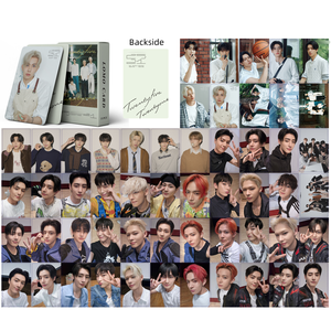 Photocard Holográfica de Papel Láser Lomo de KPOP Idol, 55 Piezas/caja, HEESEUNG JAY JAKE SUNGHOON SUNOO <span class=keywords><strong>JUNGWON</strong></span>, Saludos de Temporada 2026 - Product Image 2