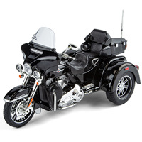 Modelo de Motocicleta de Aleación Fundida a Presión Davidson TRI GLIDE ULTRA 1:10, Triciclo de Lujo, Coleccionable, Clásico, Adorno, Regalo para Amigos