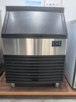 Machine à glaçons industrielle LZ refroidie par air avec compresseur, filtre à eau, usage commercial, 500 kg, 220 V
