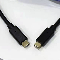 Cable USB C a USB C KAICAP de 1m, USB 3.2 5Gbps, Carga con Blindaje Trenzado y Cubierta de PVC para Computadora, Garantía de por Vida, en Stock