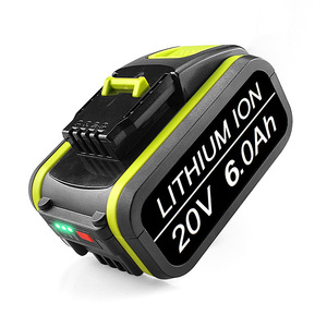 Batería de Iones de Litio Aunstarwei de 20 V y 6.0 Ah, Batería Recargable para Herramientas Eléctricas, para Taladro - Product Image 1