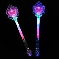 Baguette Lumineuse Princesse pour Filles – Idéale Anniversaire, Noël, Concert – Jouet Cerceau Lumineux, Accessoire Photo, Cosplay Enfant