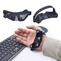 Repose-poignets ergonomique en silicone avec rouleau coulissant, support de souris pour le bureau