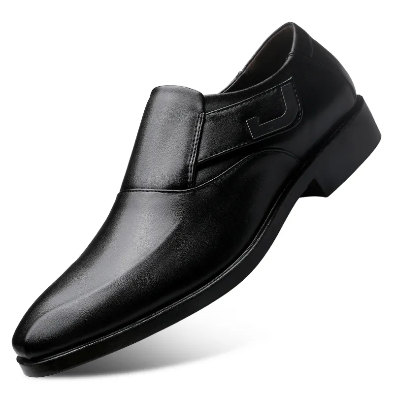 Shallow Fashion Slip-on Loafers Nice Comfort Business Intalian Formal Shoes Men's Leather Tassel Dress Moccasin