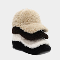 Casquette de baseball épaisse et chaude pour femme, idéale pour l'automne et l'hiver, protection solaire décontractée pour l'extérieur, chapeau confortable et polyvalent, vente en gros
