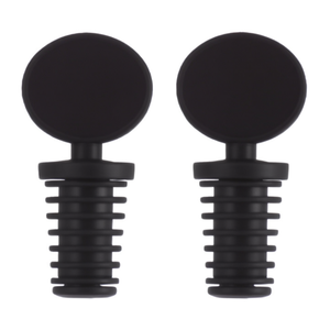 Juego de tapones para botellas 2 piezas SOMMELIER Negro 16006X - Product Image 2